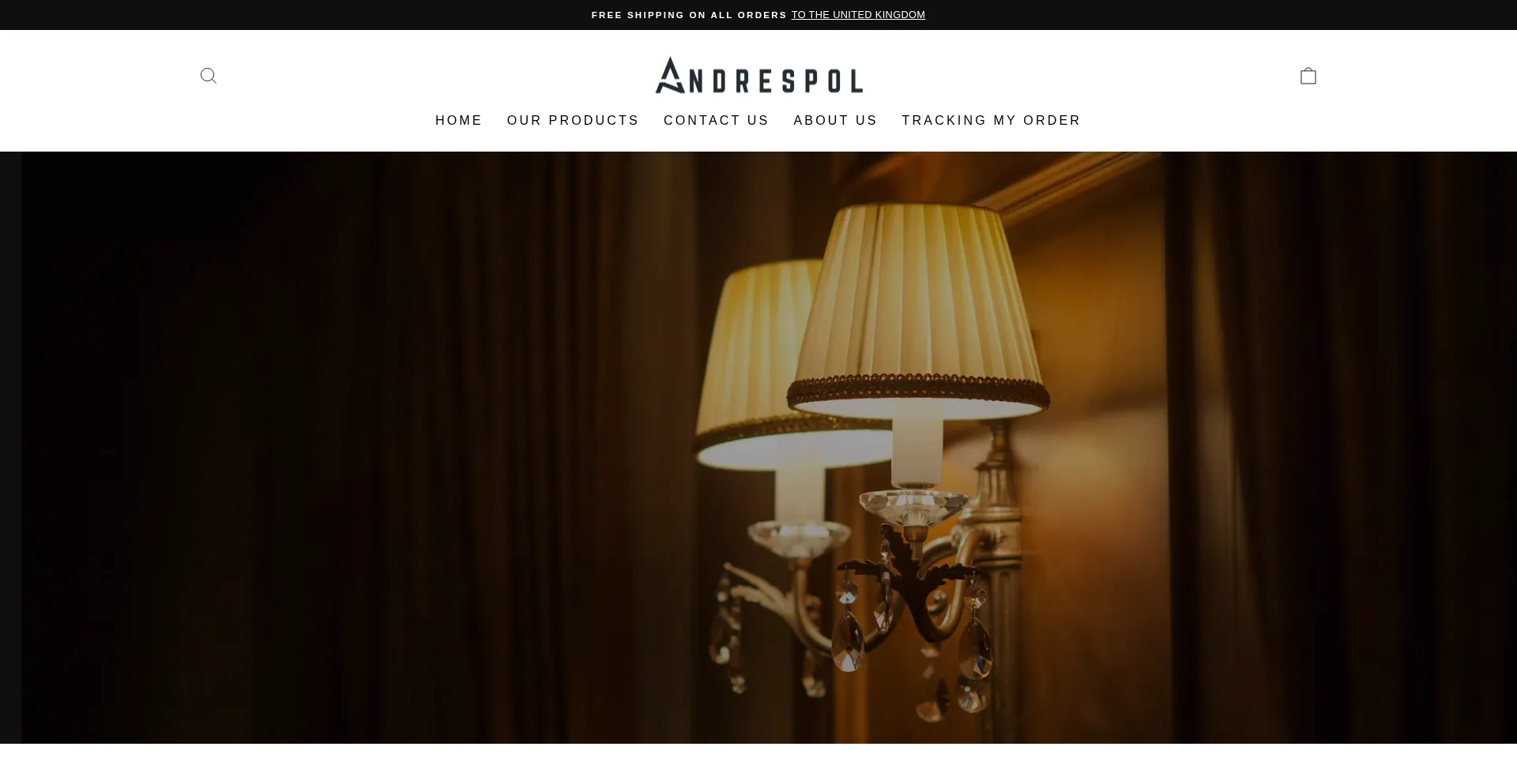 Website screenshot of Andrespol.com