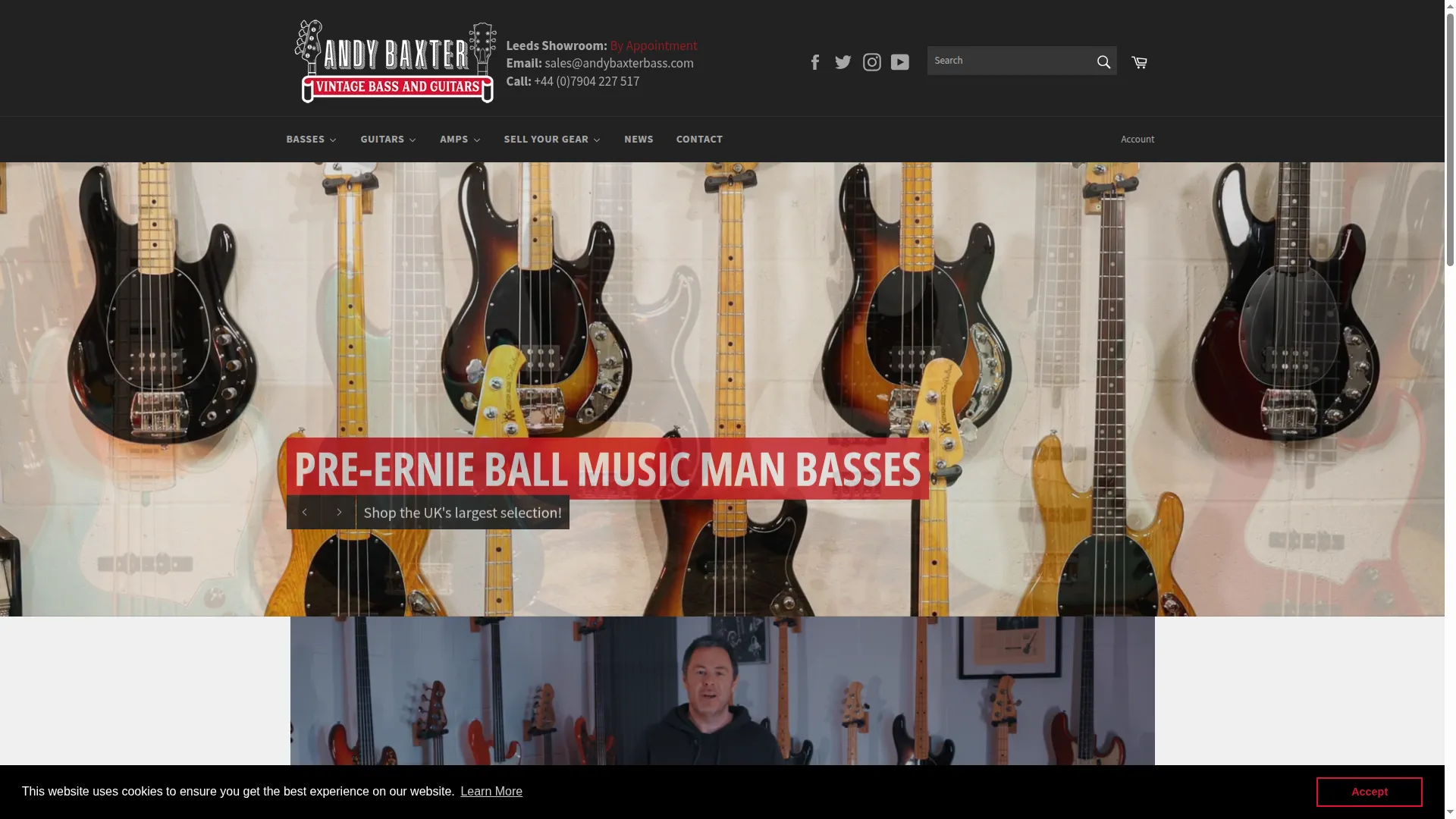 Andybaxterbass.com