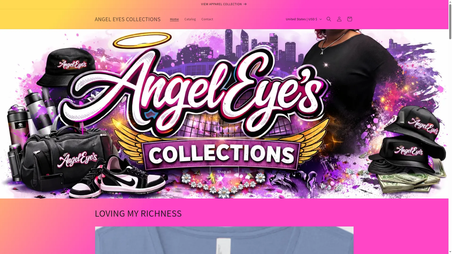 Angeleyescollections.com