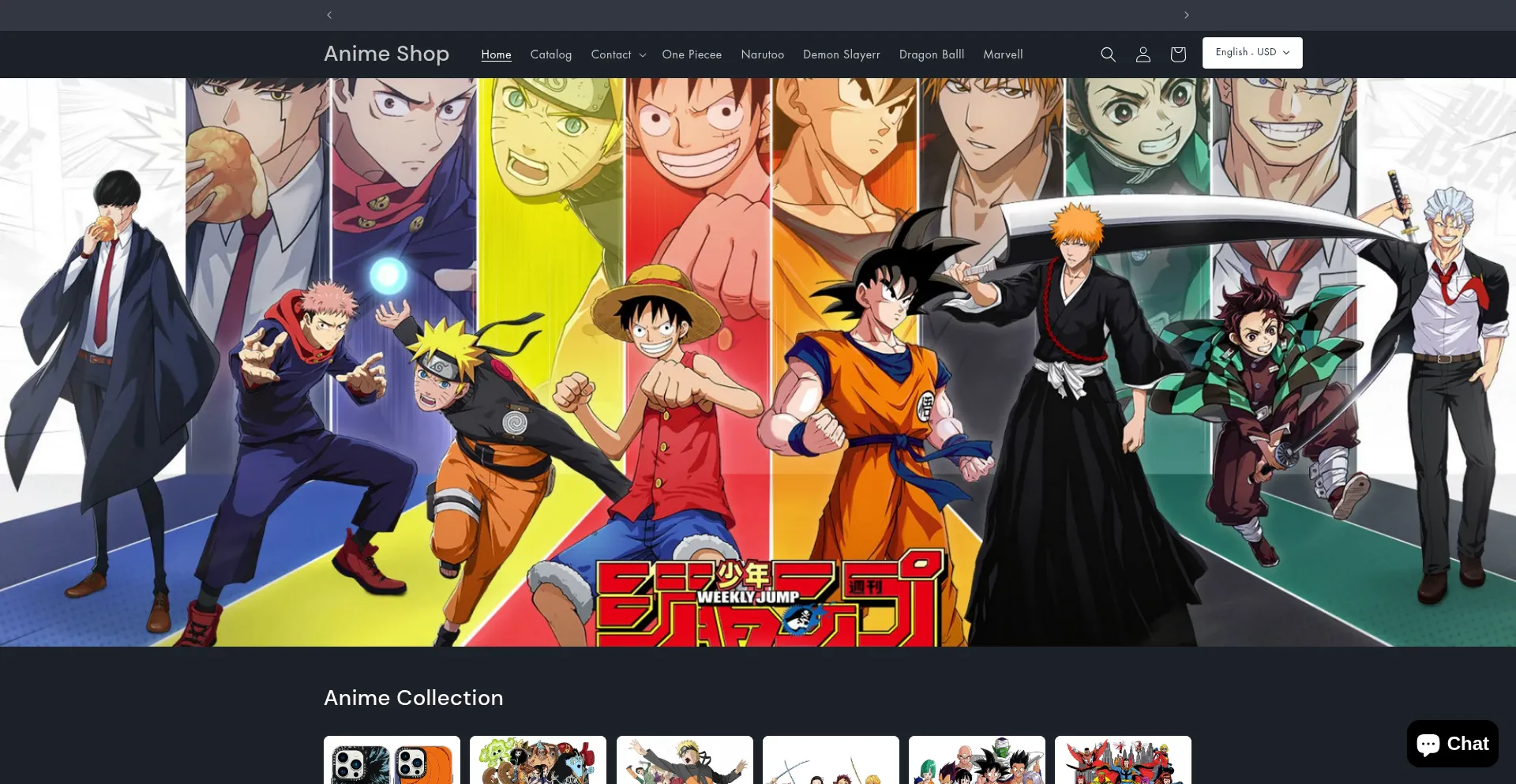 Website screenshot of Anime61.com