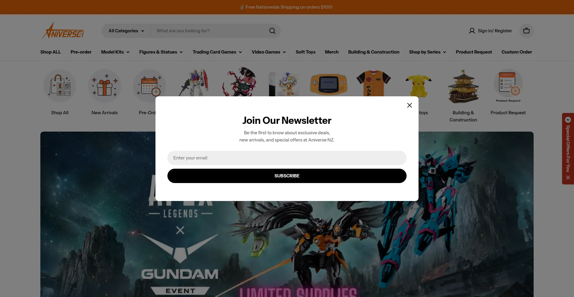 Aniverse.co.nz