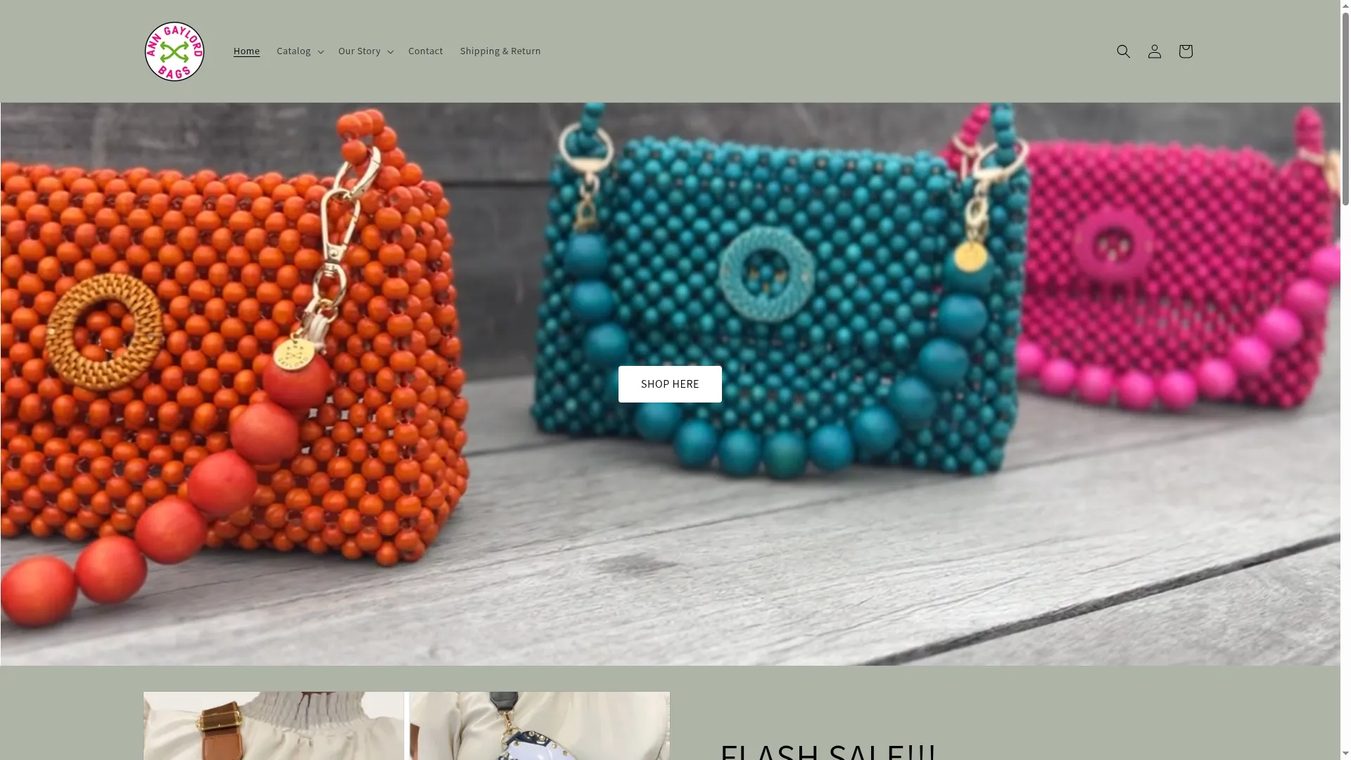Anngaylordbags.com