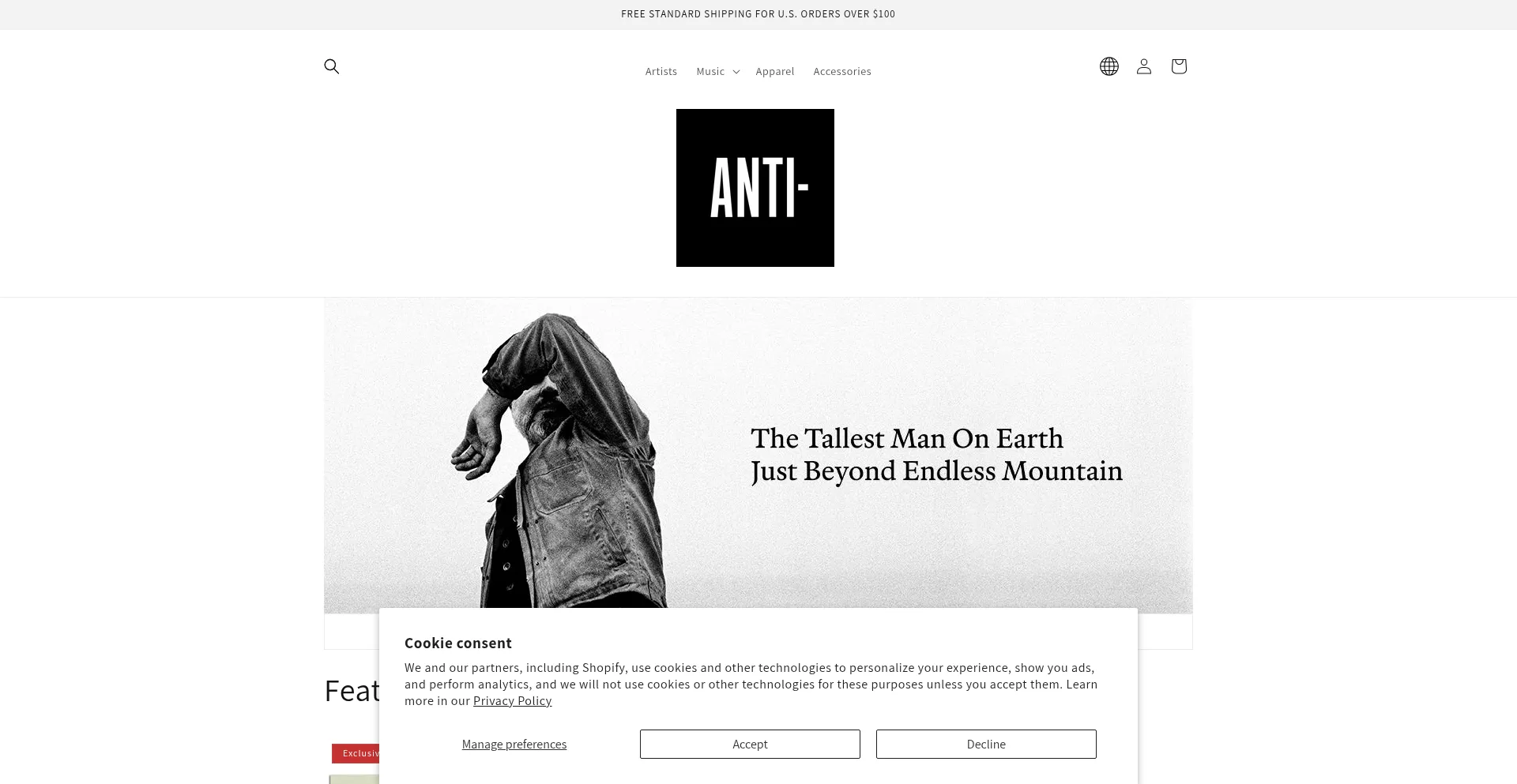 Antirecords.store