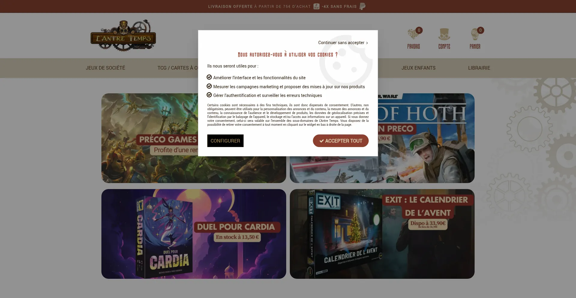 Antretemps.com