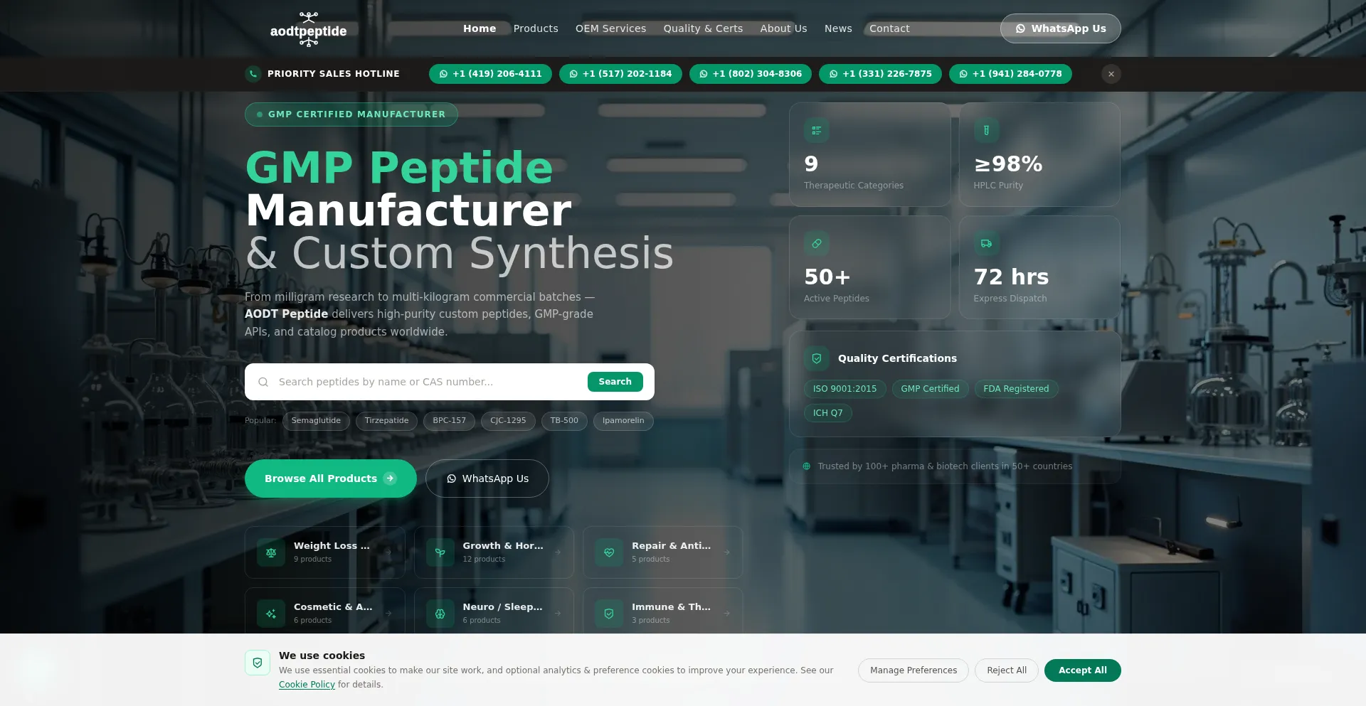 Aodtpeptides.com