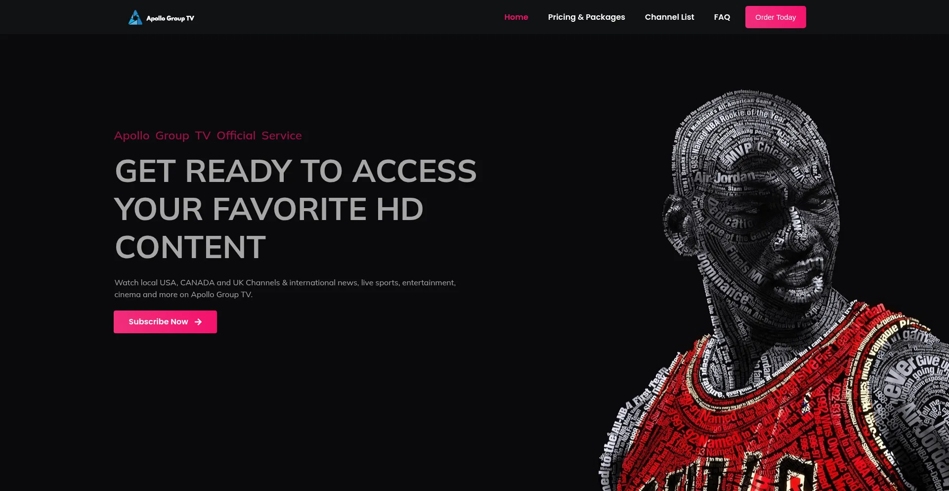 Website screenshot of Apellosgrouptv.com