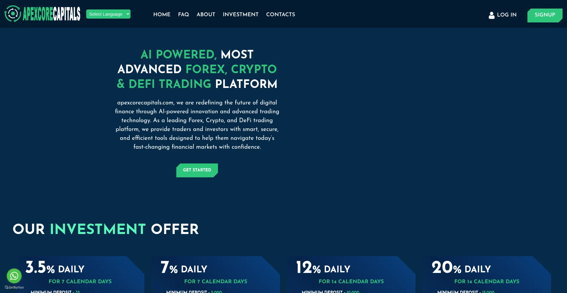 Apexcorecapitals.com