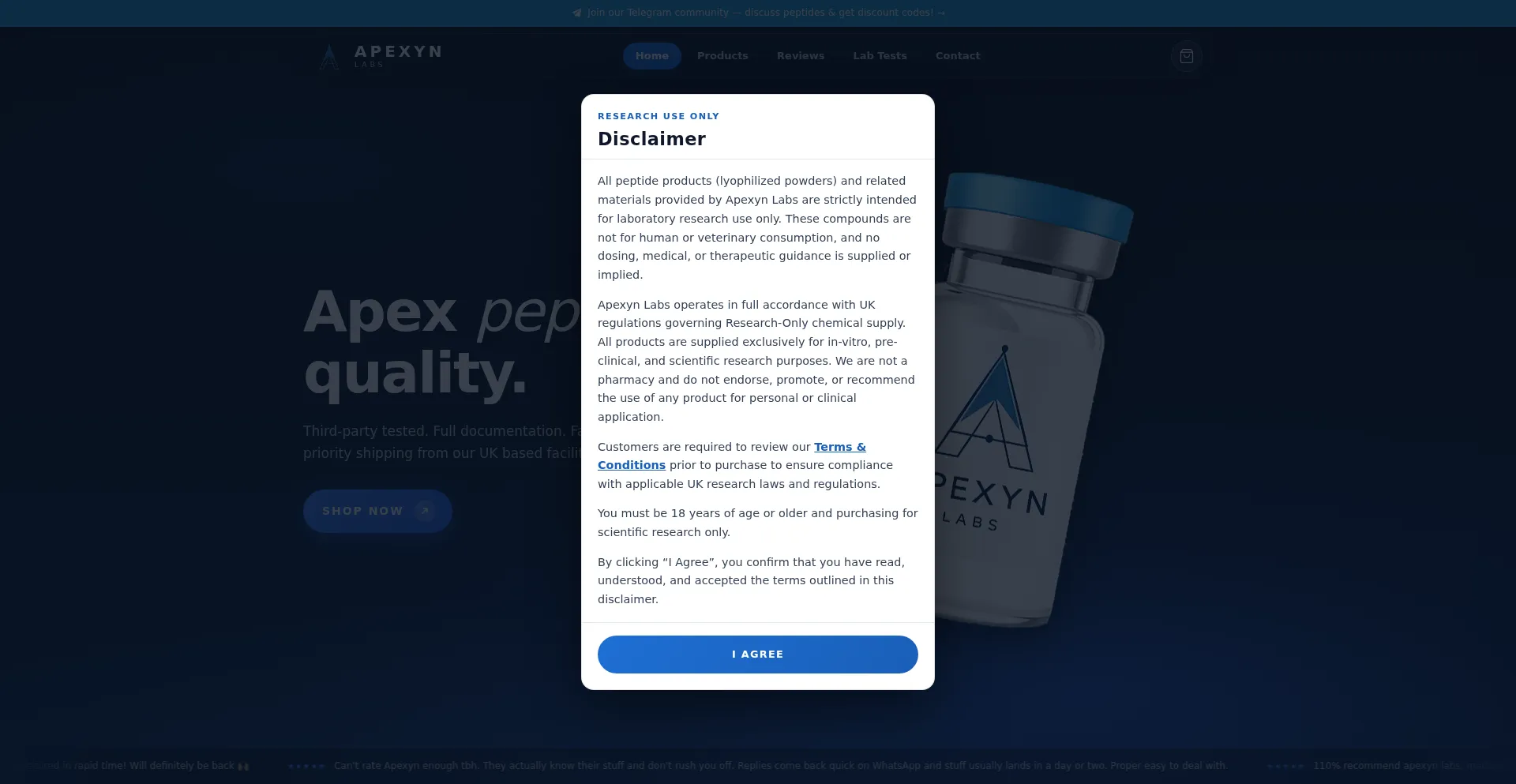Apexynlabs.com