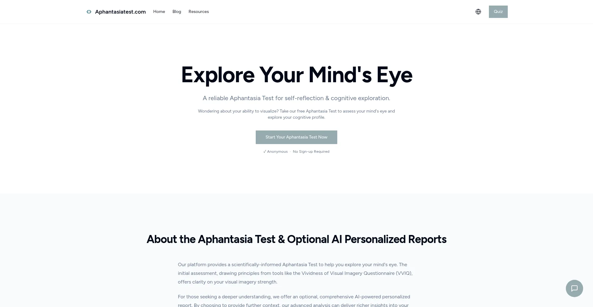 Aphantasiatest.com