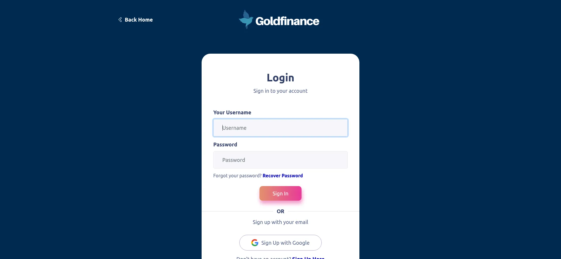 App.goldfinance.in