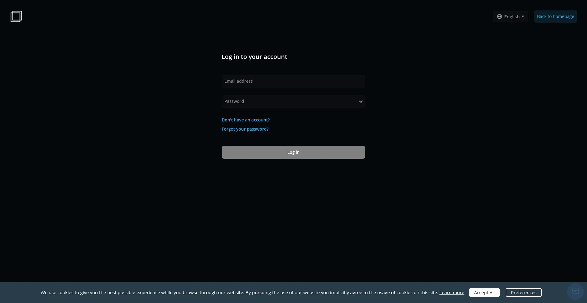 Website screenshot of App.nadexpro.net