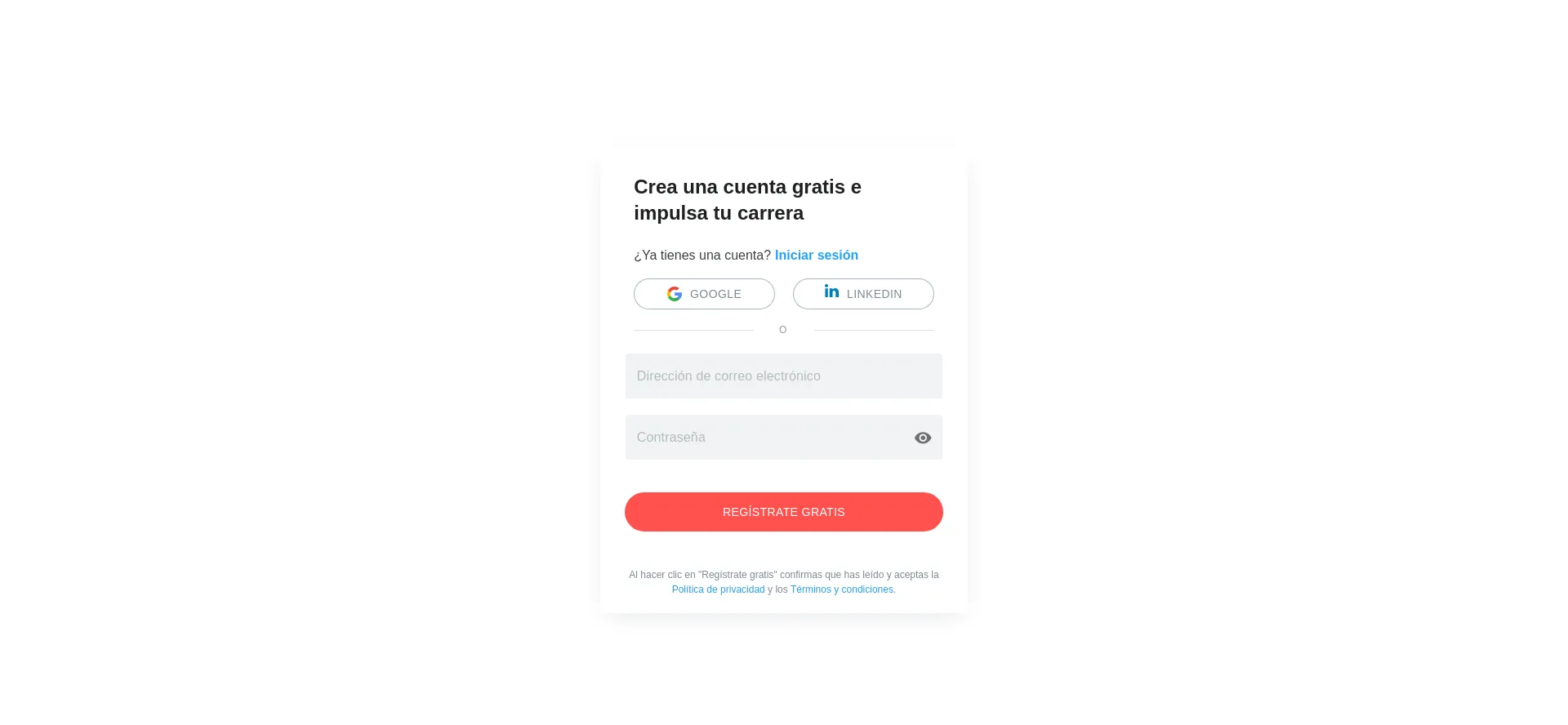Website screenshot of App.onlinecv.es