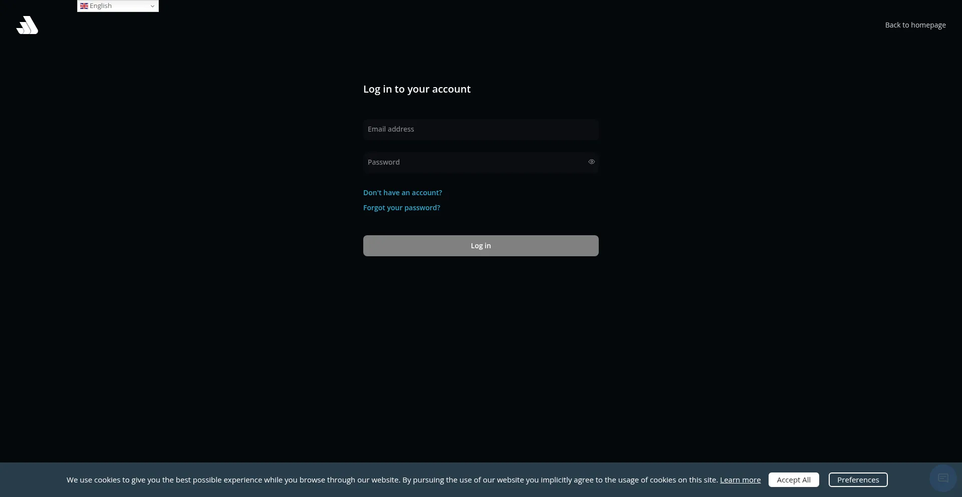 Website screenshot of App.realedgefinance.net