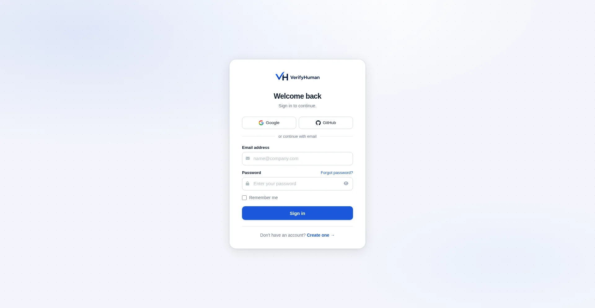 App.verifyhuman.io