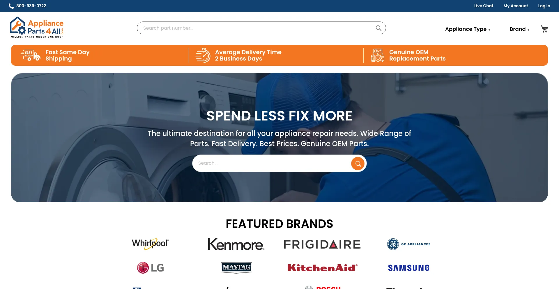 Applianceparts4all.com