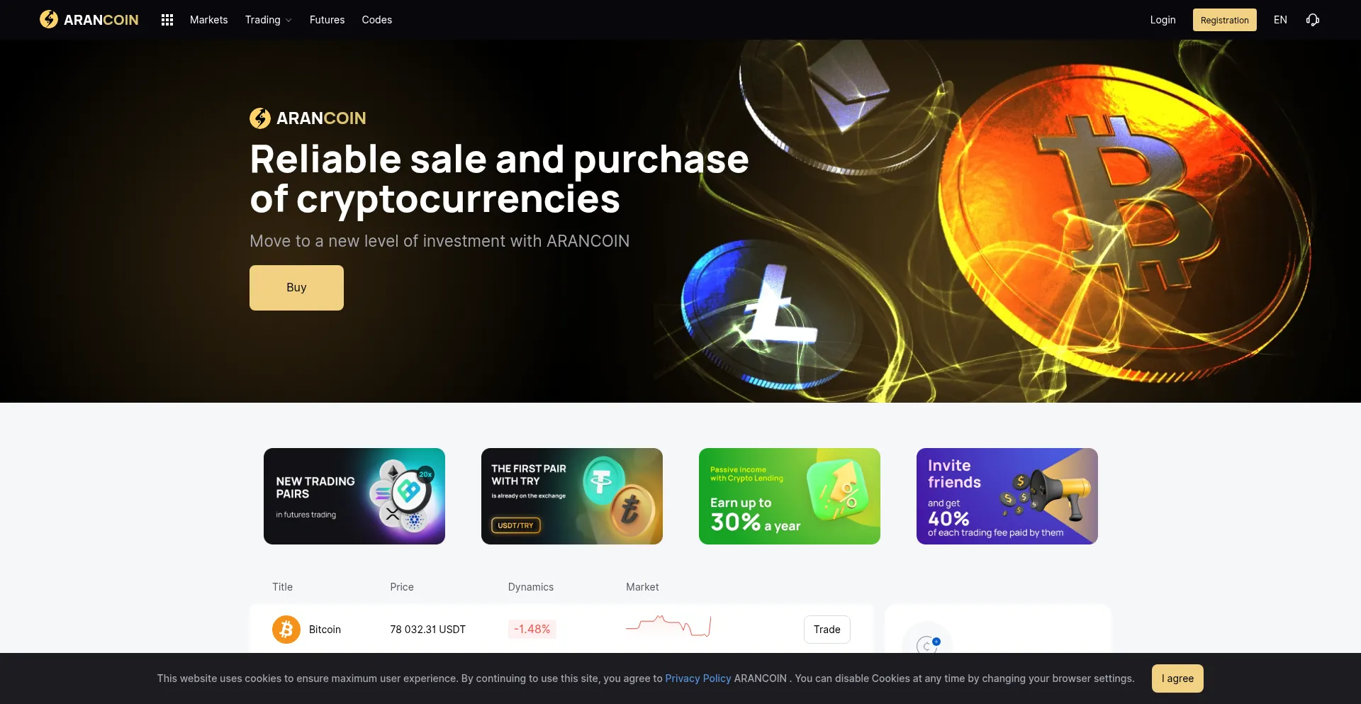 Arancoin.com