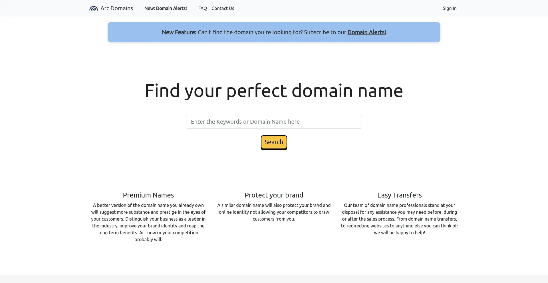 Arcdomains.com