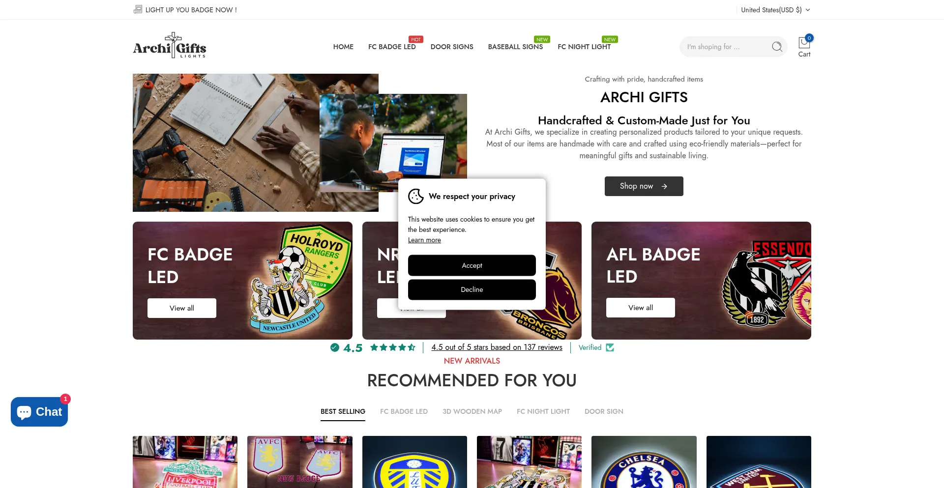 Archigifts.us