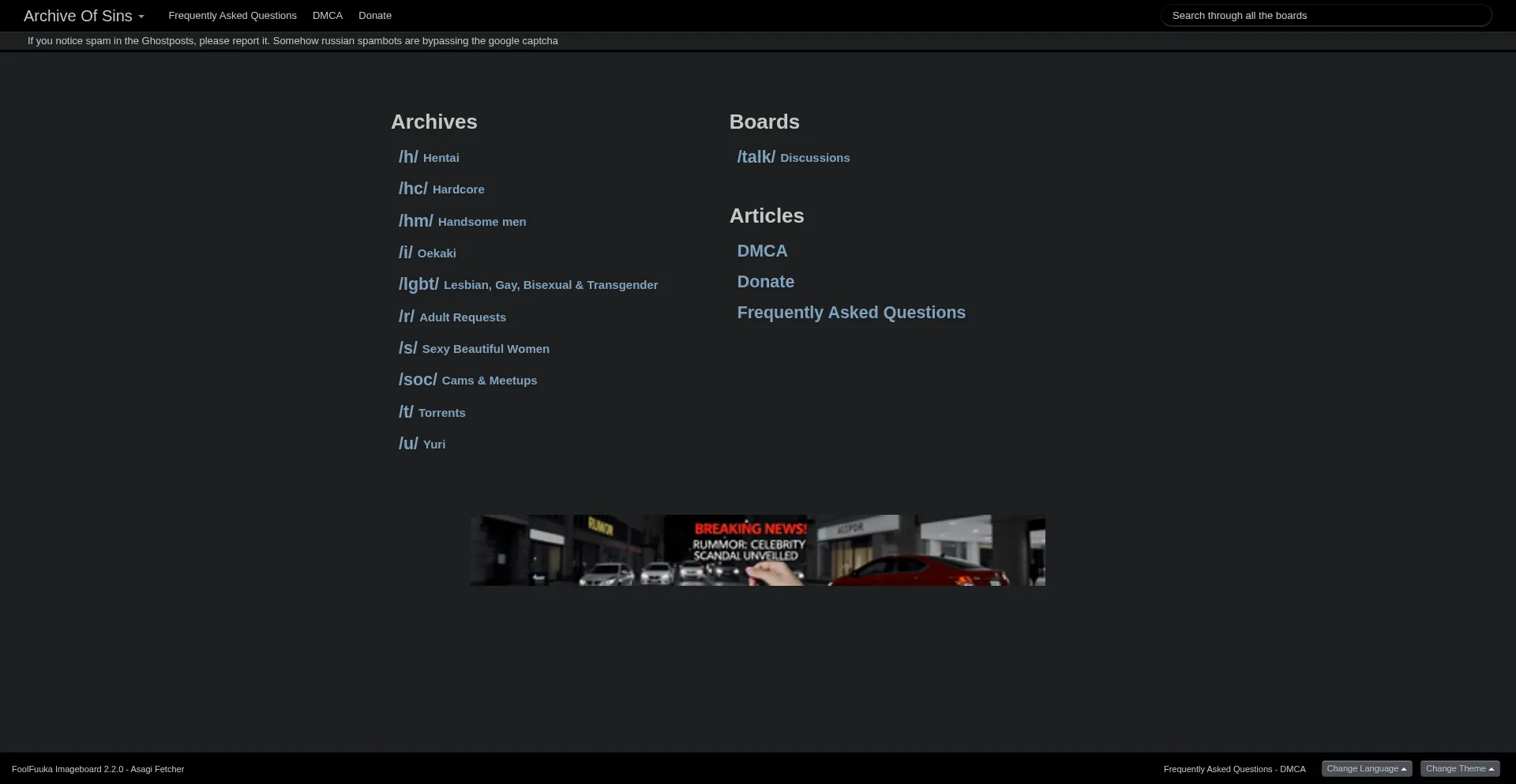 Archiveofsins.com