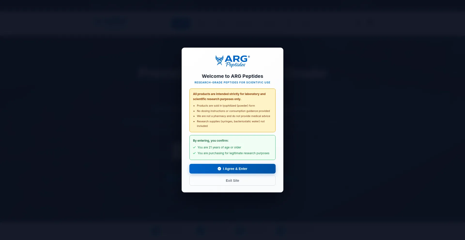 Argpeptides.com