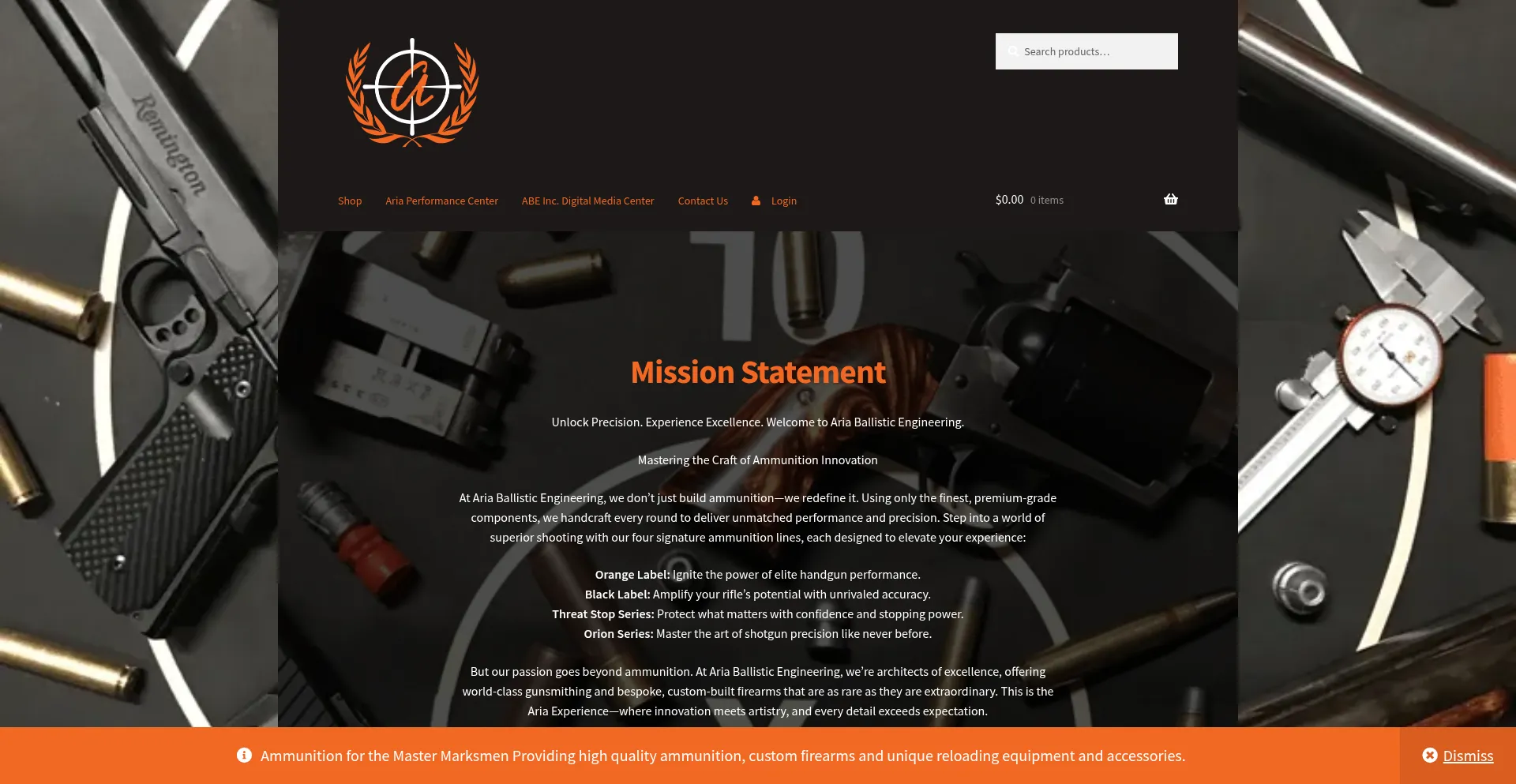 Ariaballisticengineering.org