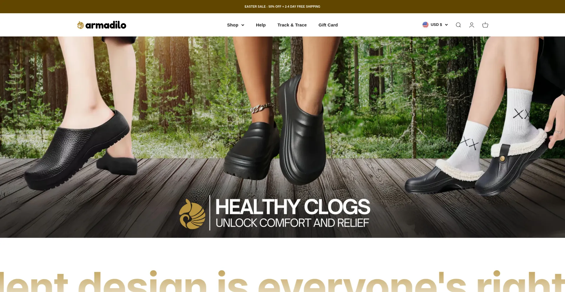 Website screenshot of Armadilo.co