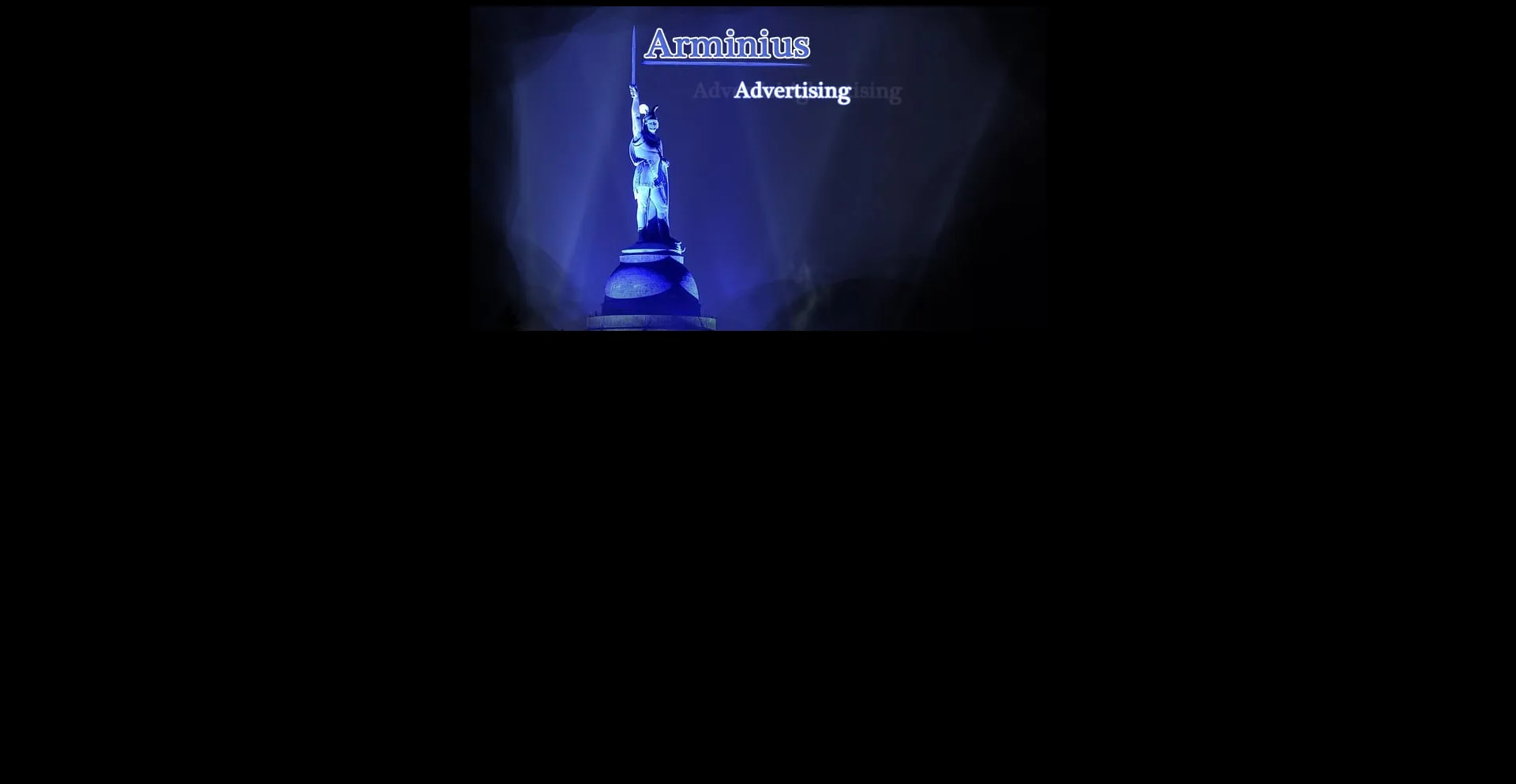 Website screenshot of Arminius.io