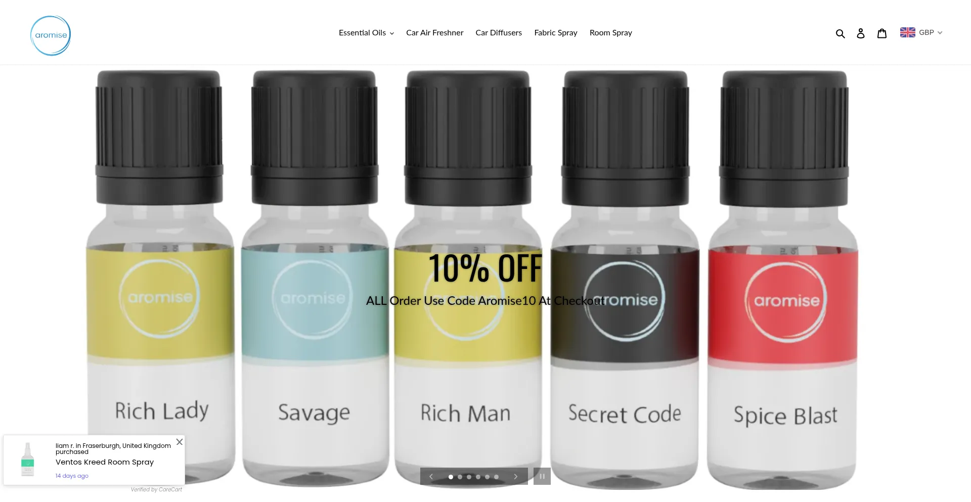 Aromise.co.uk