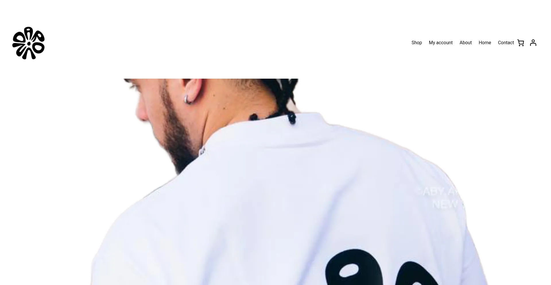 Website screenshot of Aroundmerch.shop