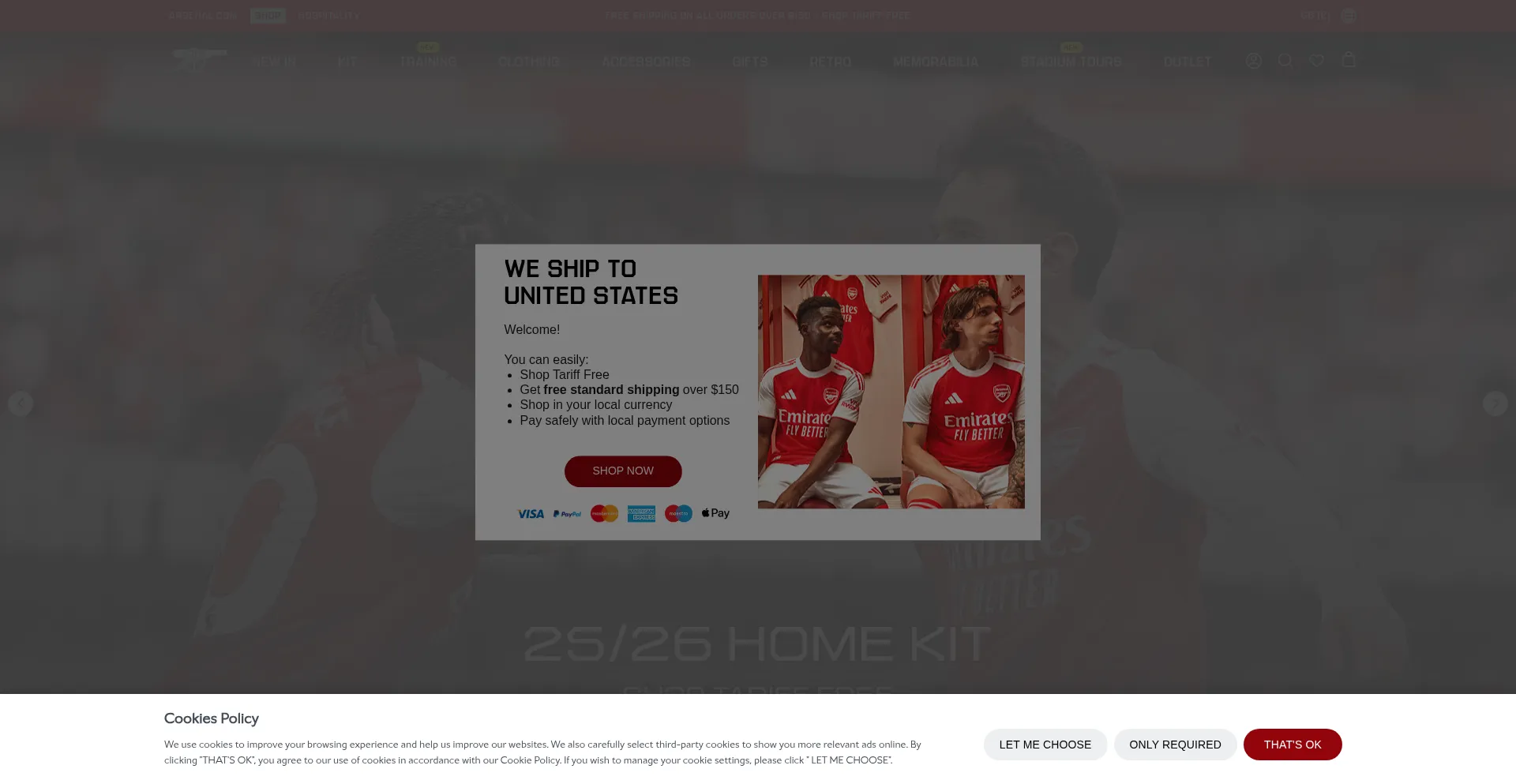 Arsenaldirect.arsenal.com