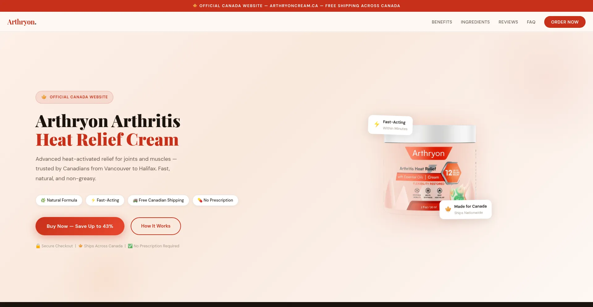 Arthryoncream.ca