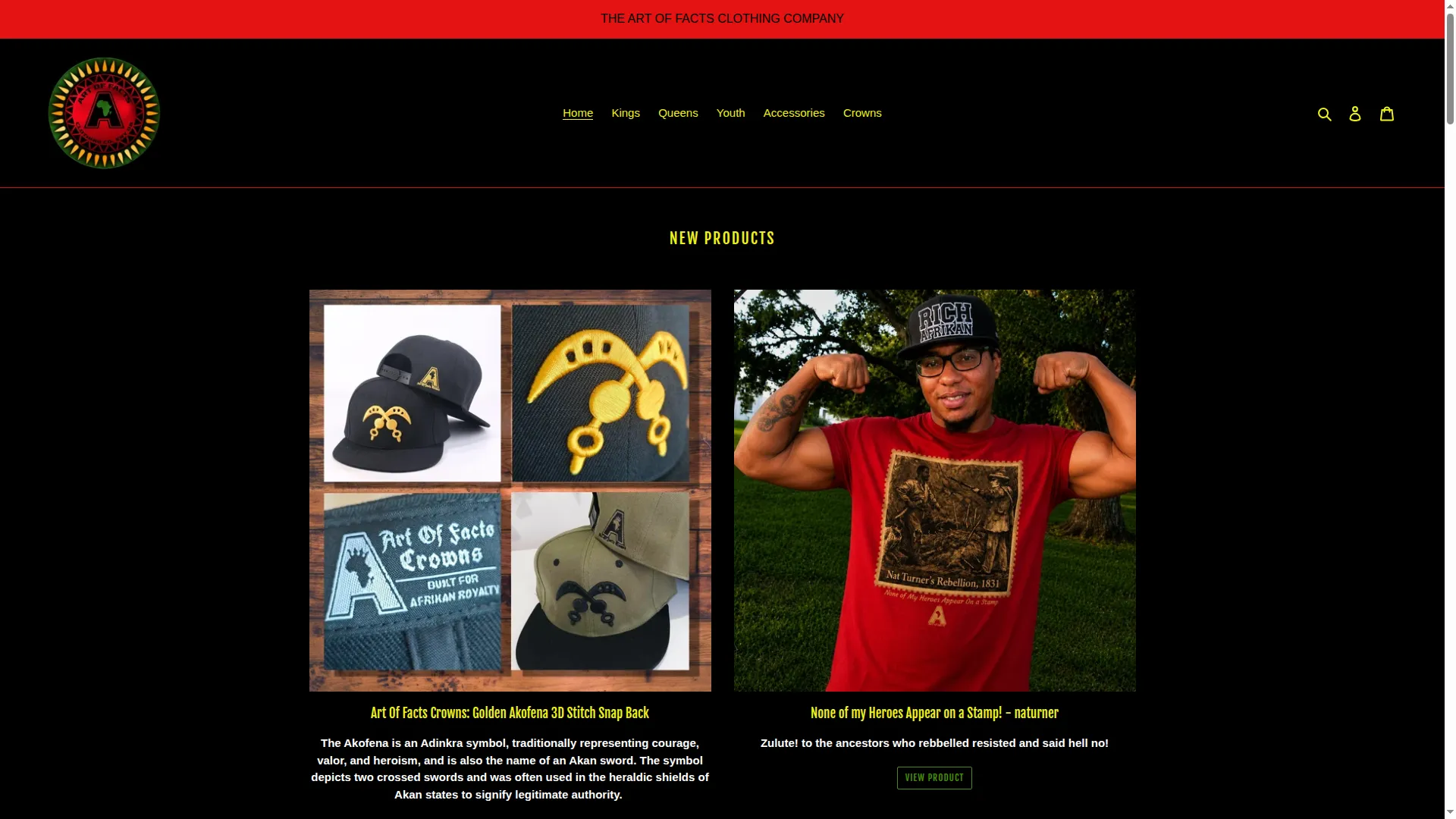 Artoffactsclothing.com