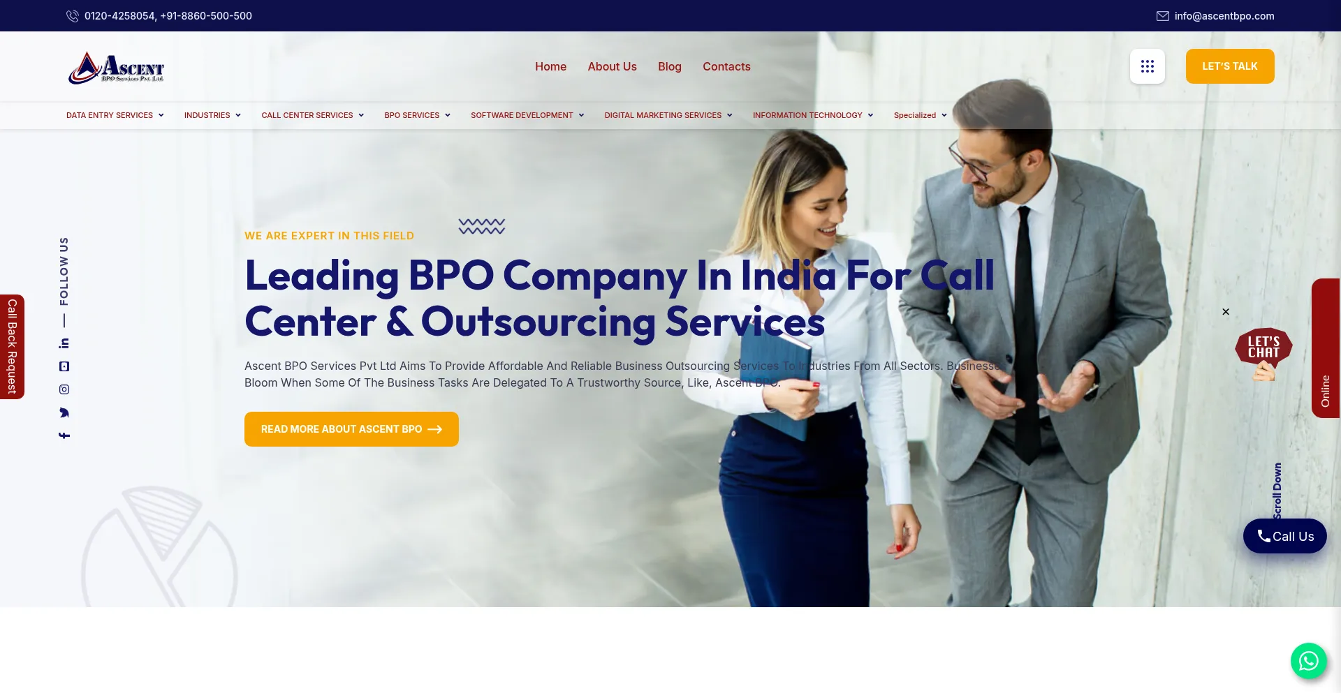 Ascentbpo.com