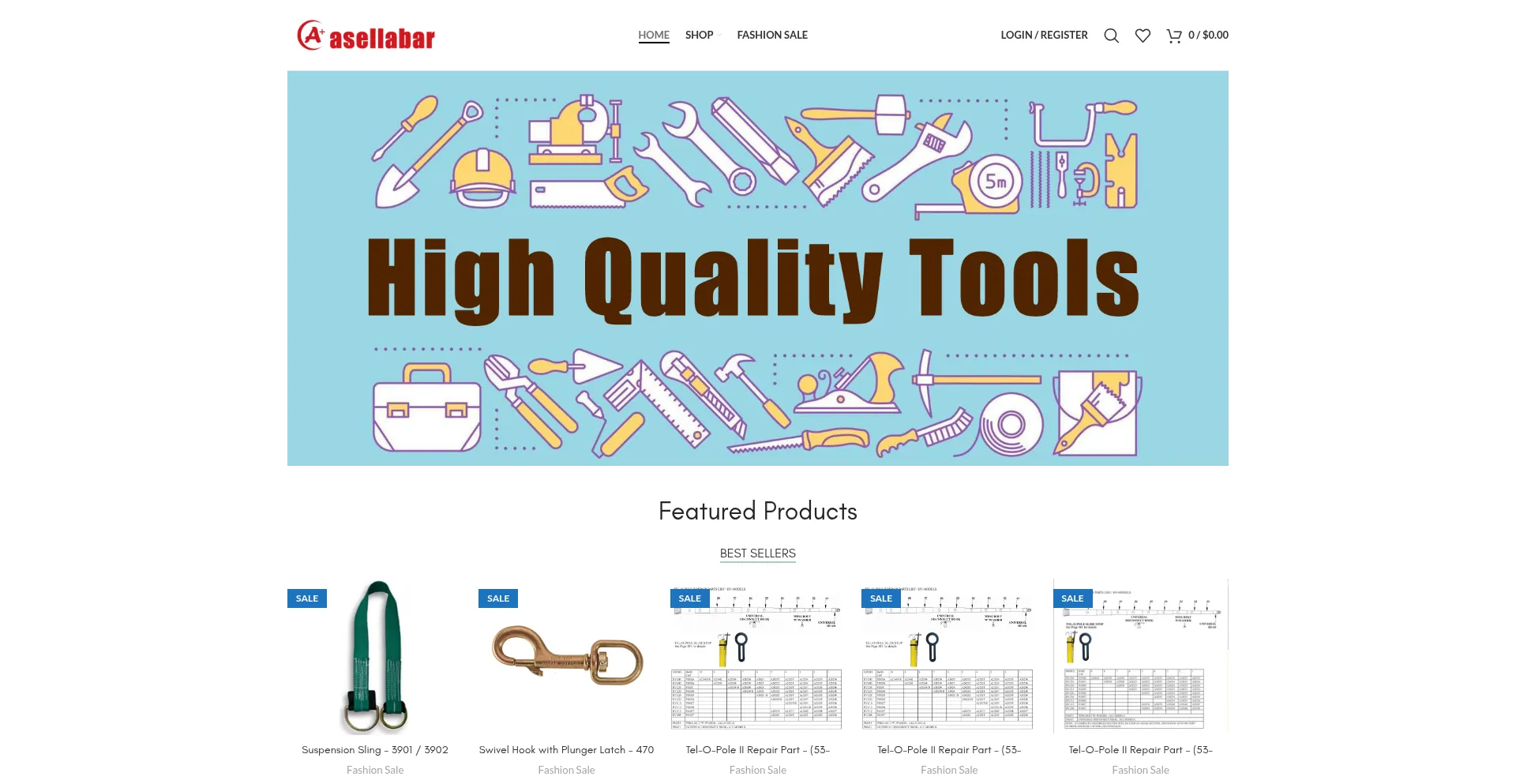 Website screenshot of Asellabar.com