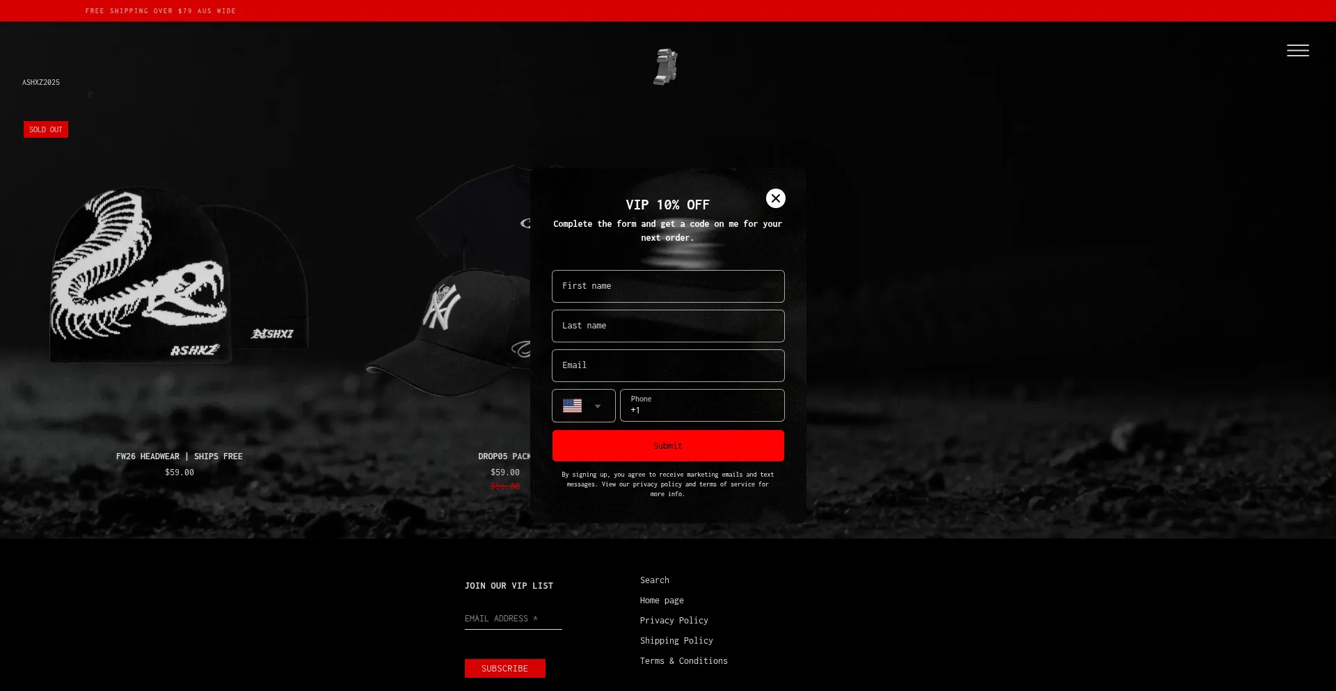 Ashxzclothing.com