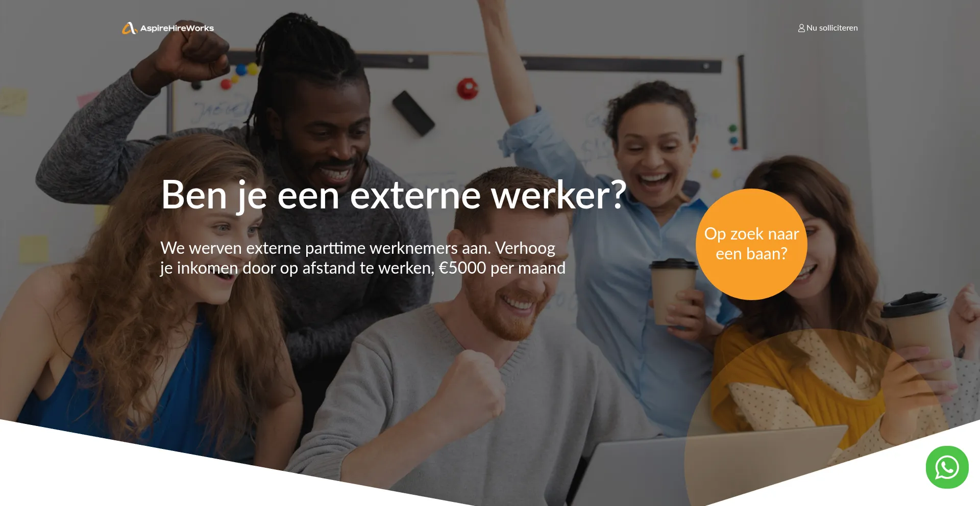 Website screenshot of Aspierhireworksnl.works