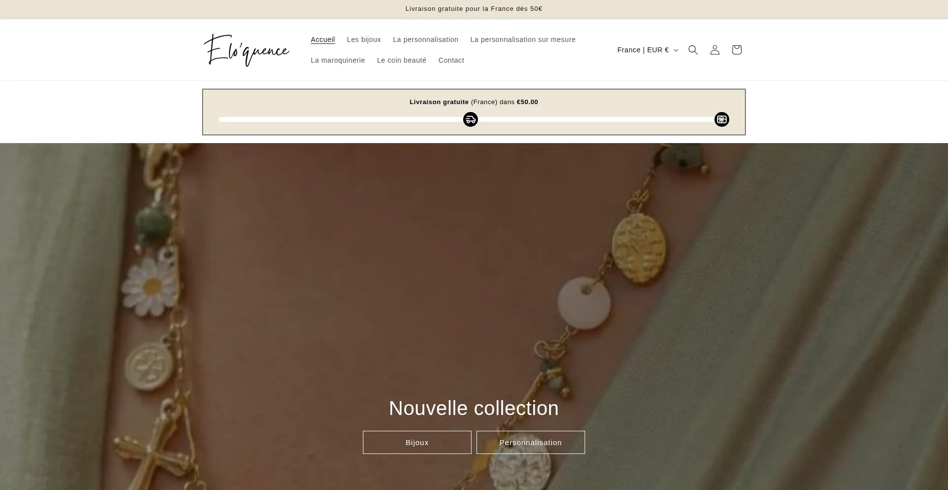 Website screenshot of Atelier-eloquence.fr