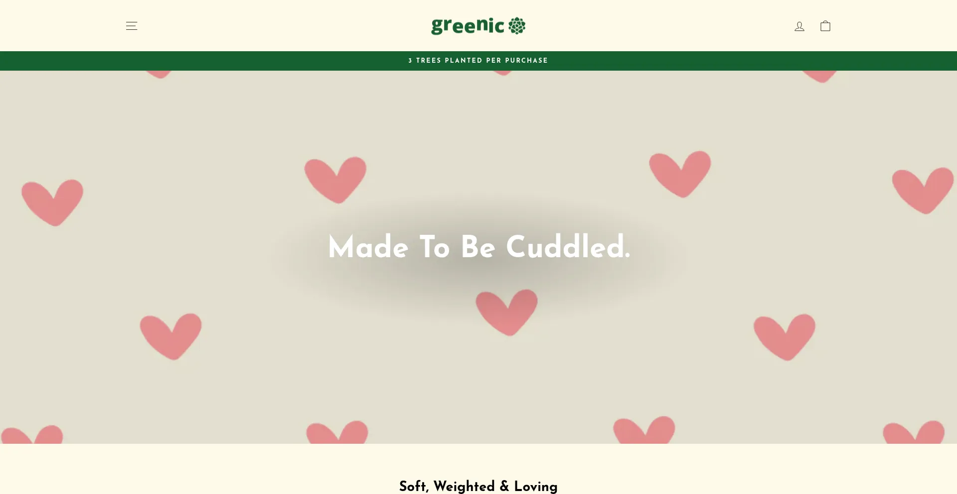 Website screenshot of Atgreenic.com