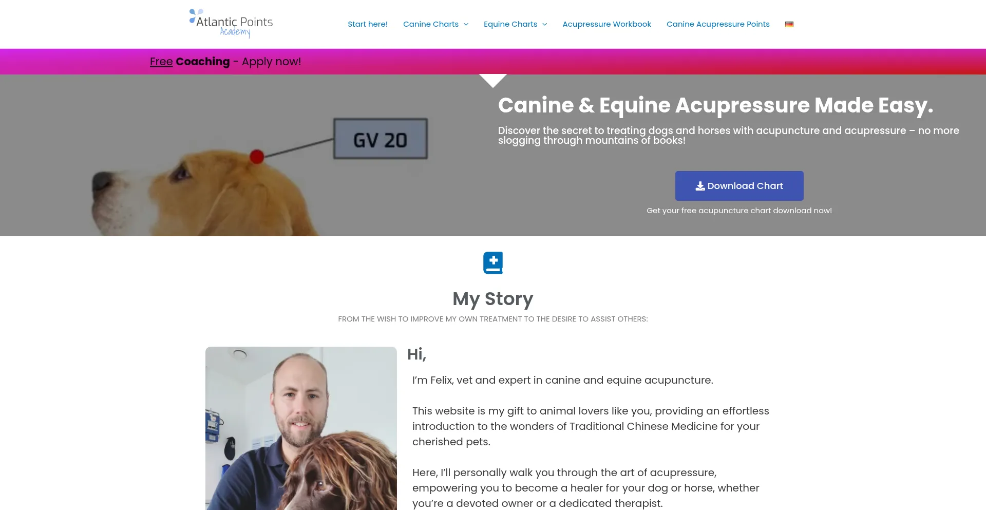 Website screenshot of Atlantic-points.com