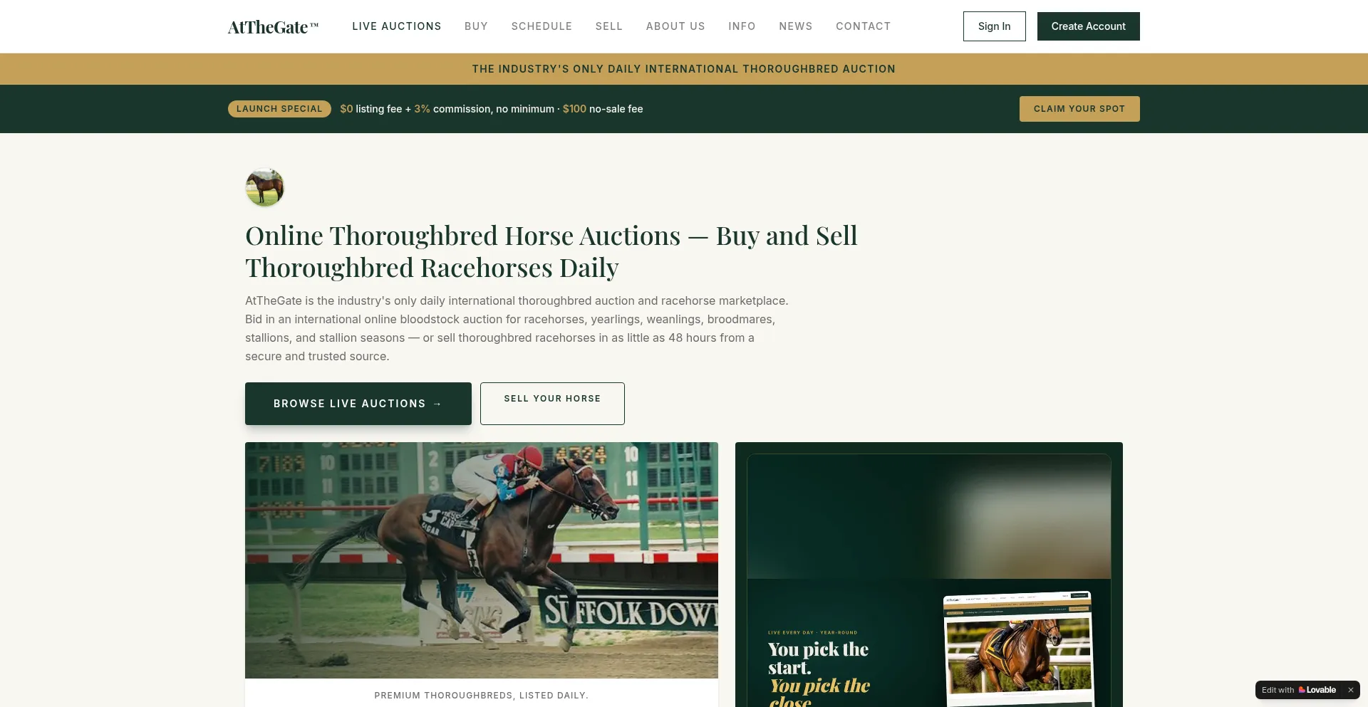 Atthegateauctions.com