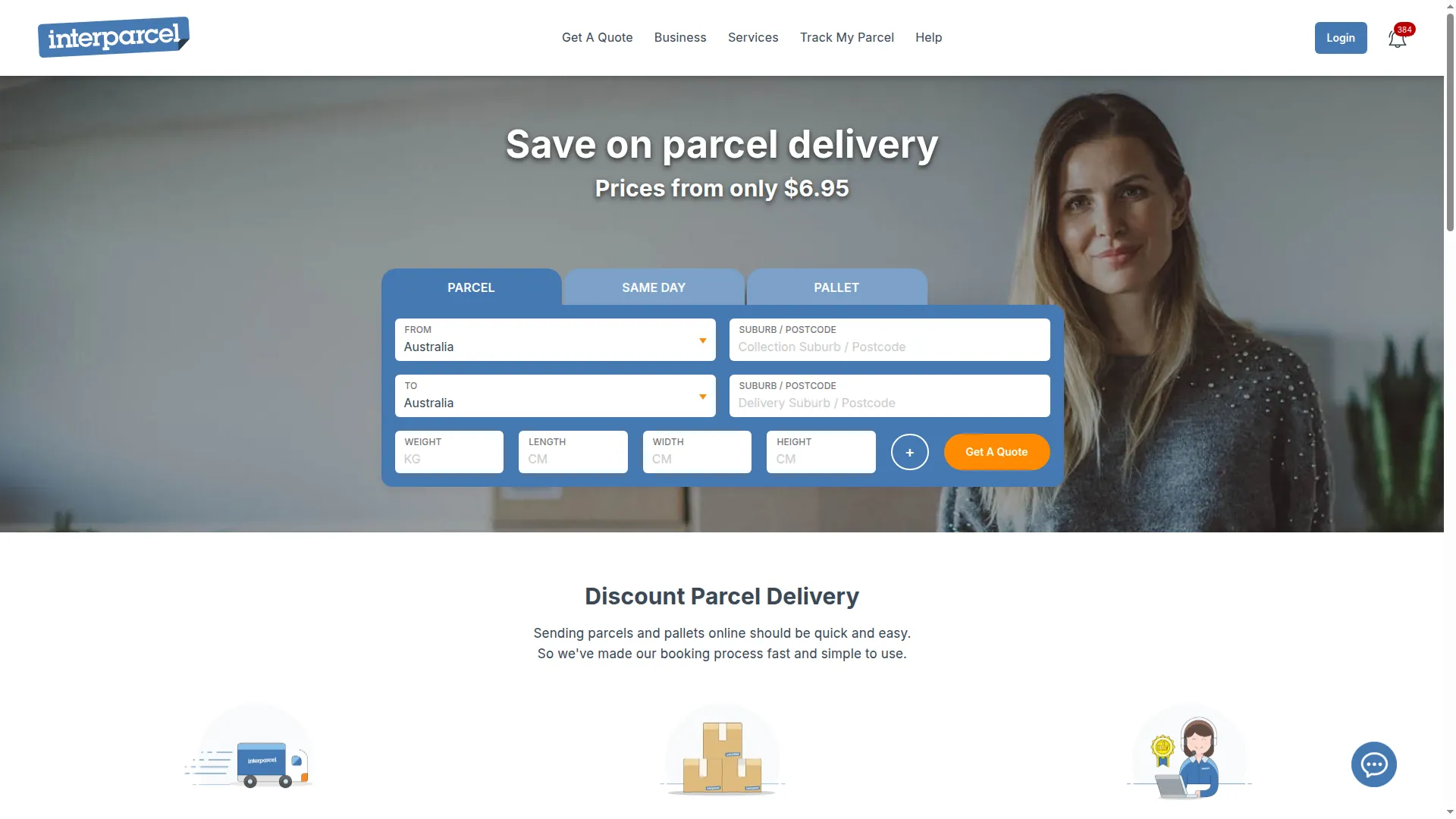 Au.interparcel.com