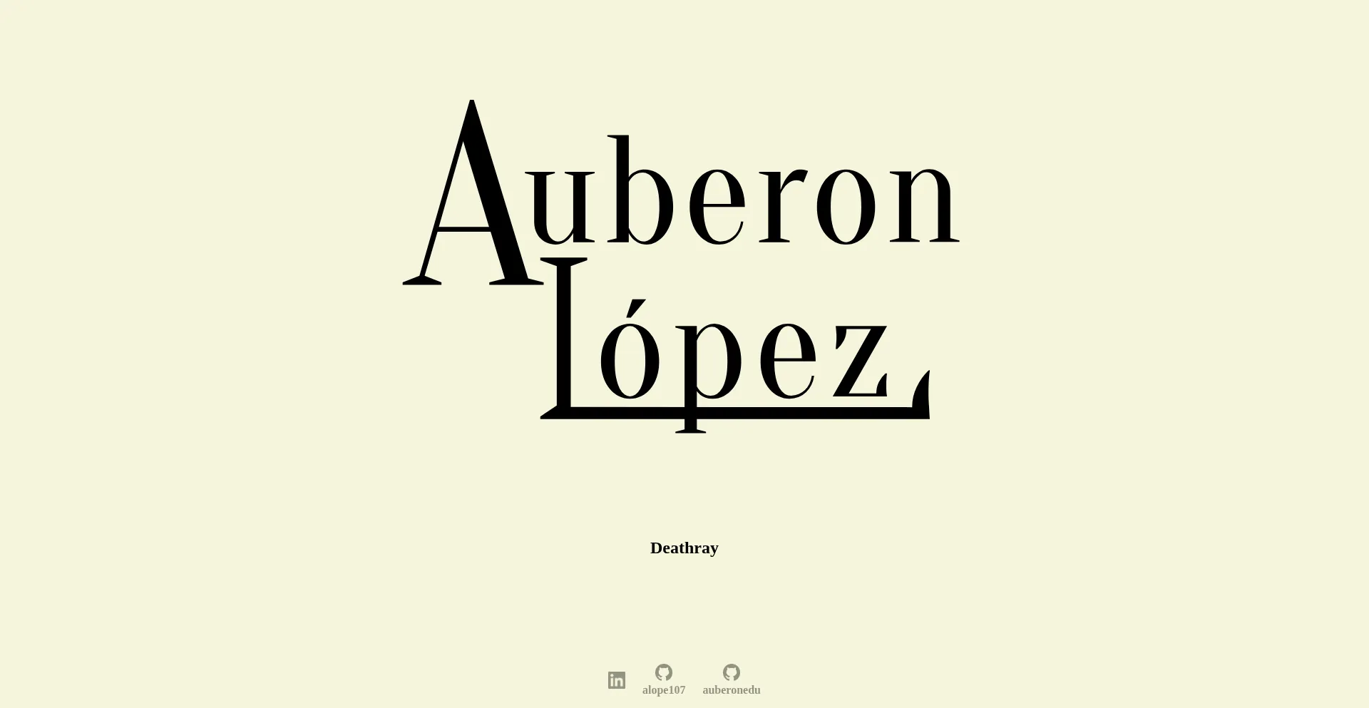 Auberon.xyz