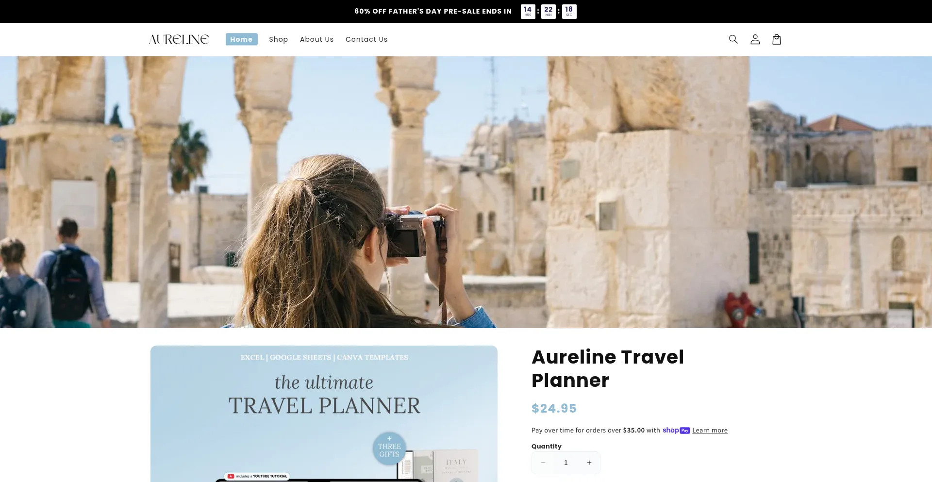 Aurelinetravelplanner.com