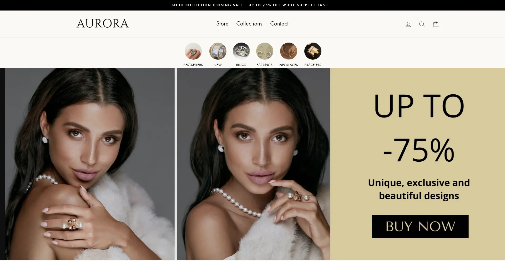 Website screenshot of Auroradesignsco.com