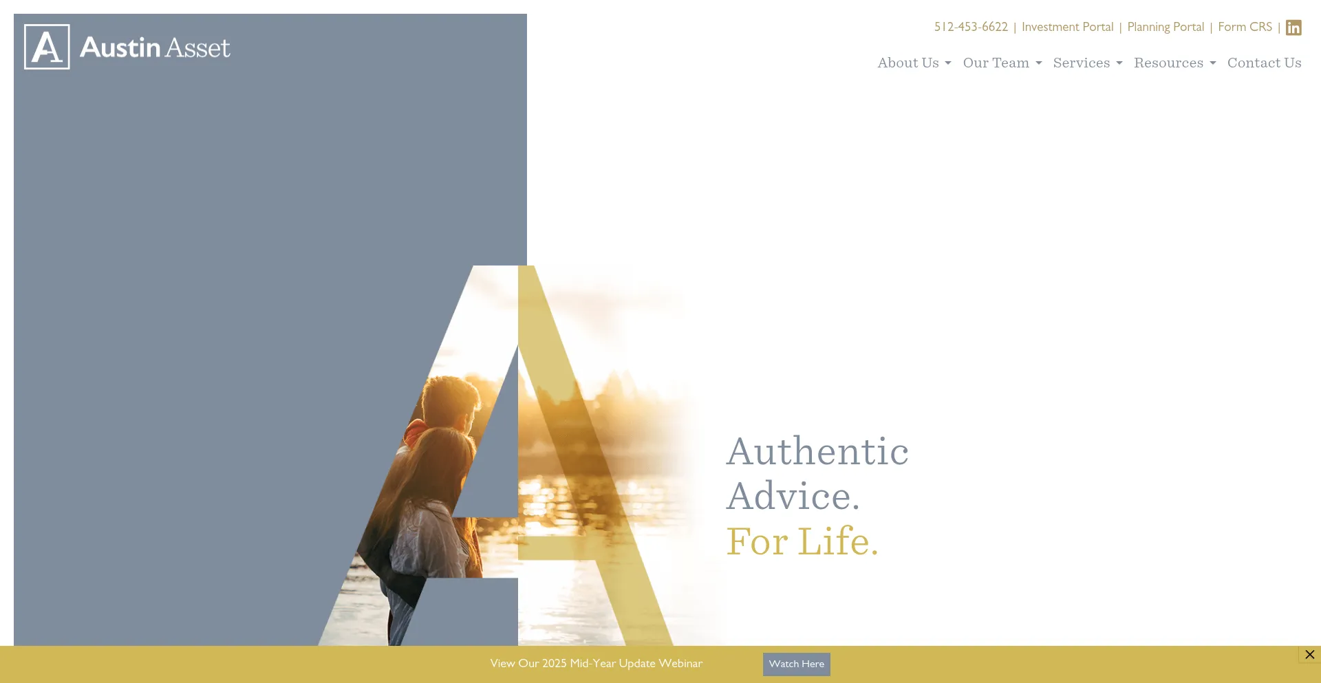 Website screenshot of Austinasset.com