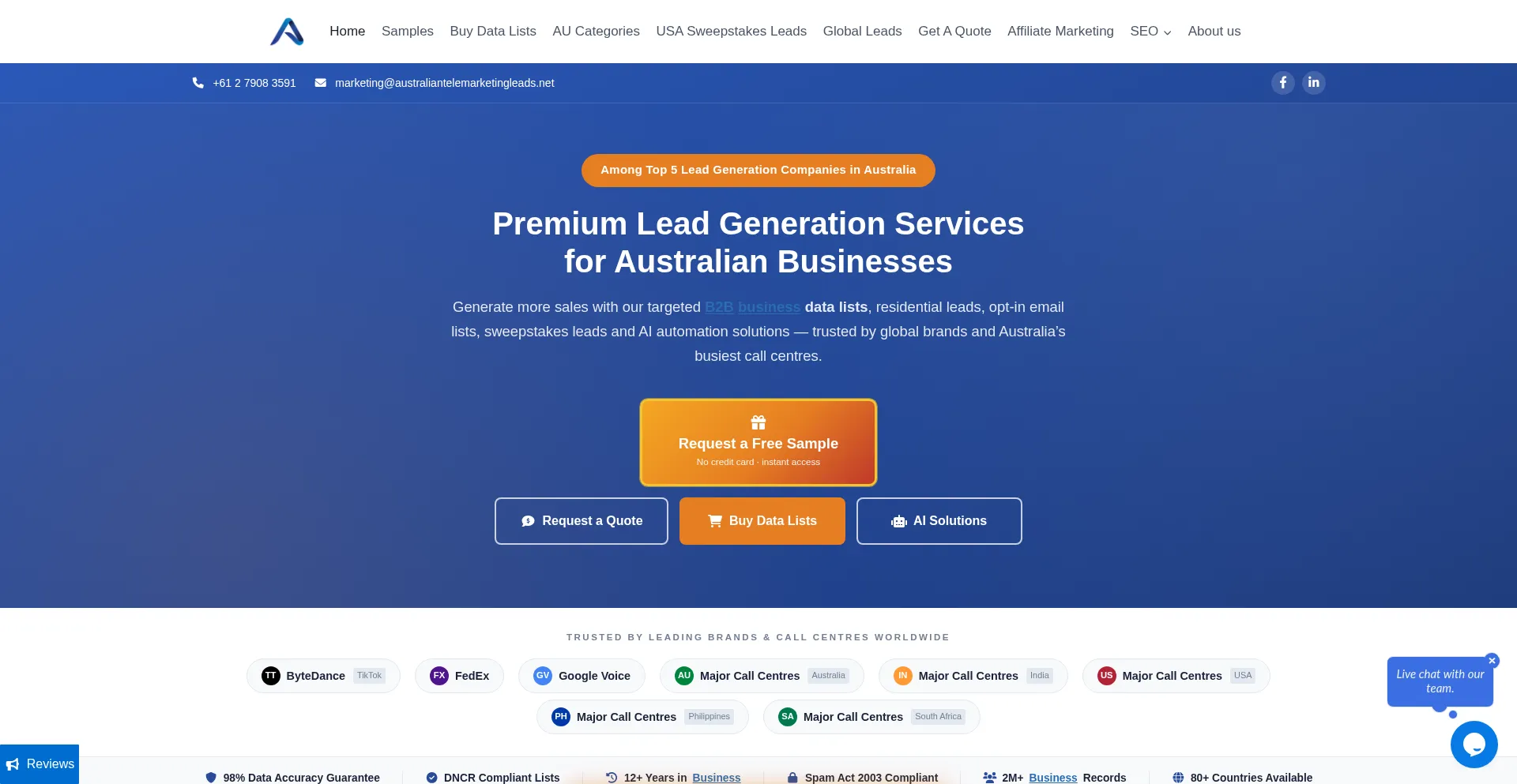 Australiantelemarketingleads.net