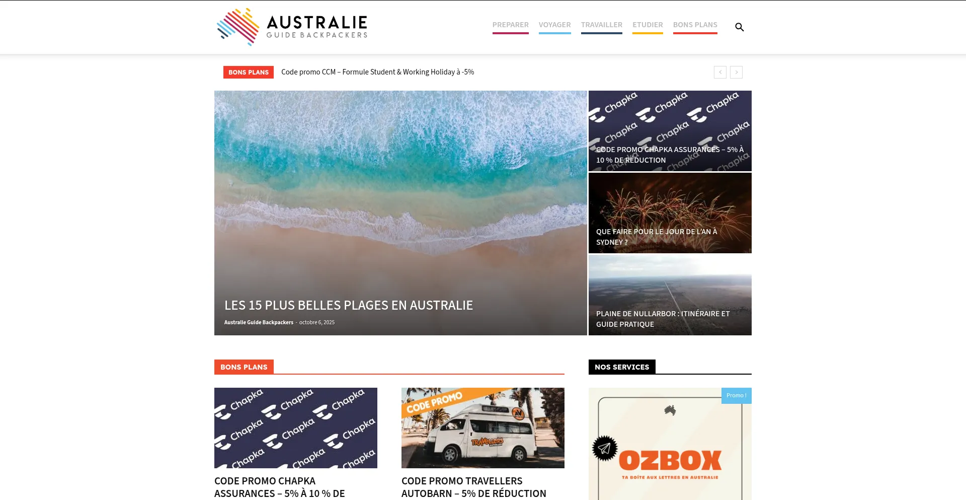 Australie-guidebackpackers.com