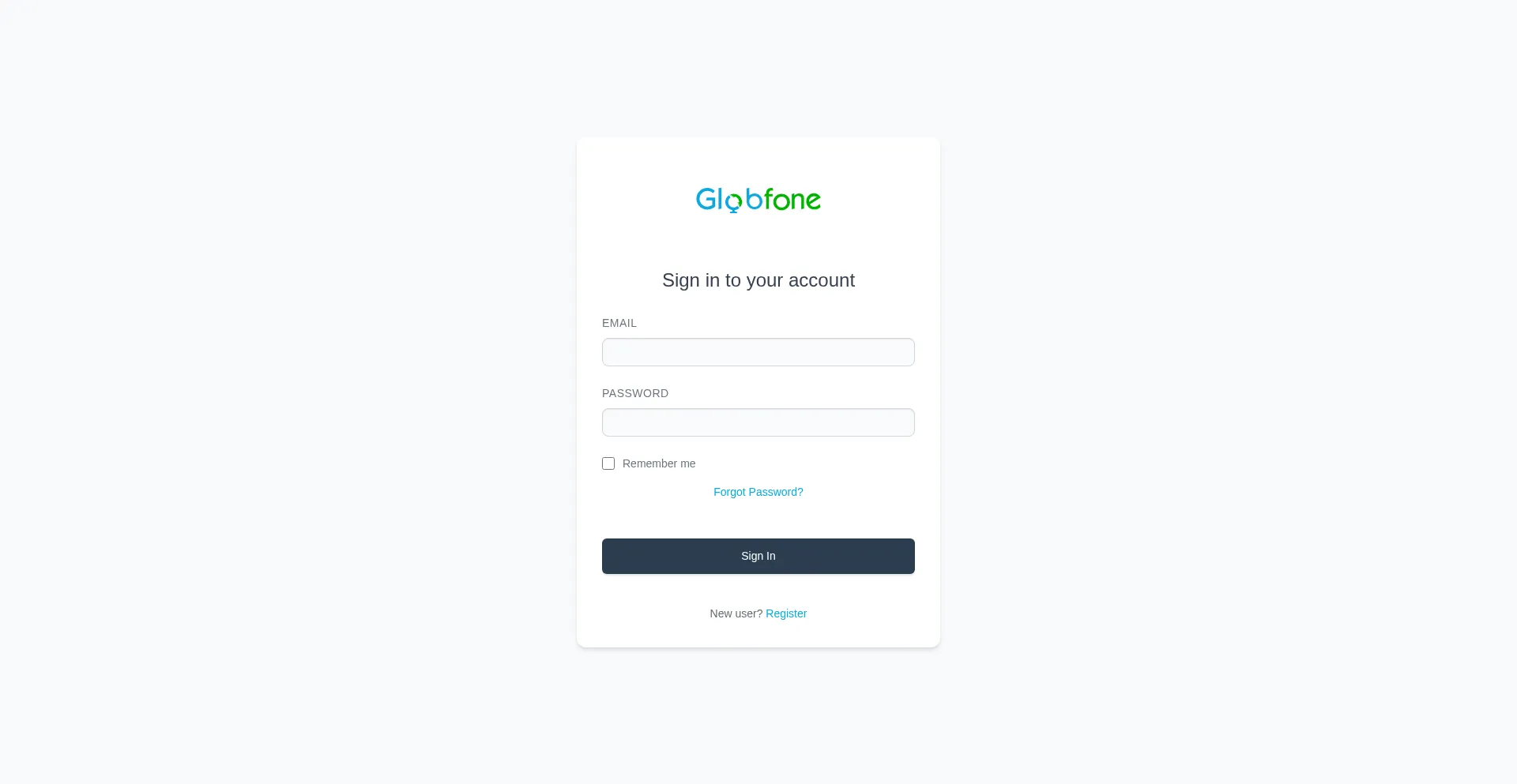 Auth.globfone.com