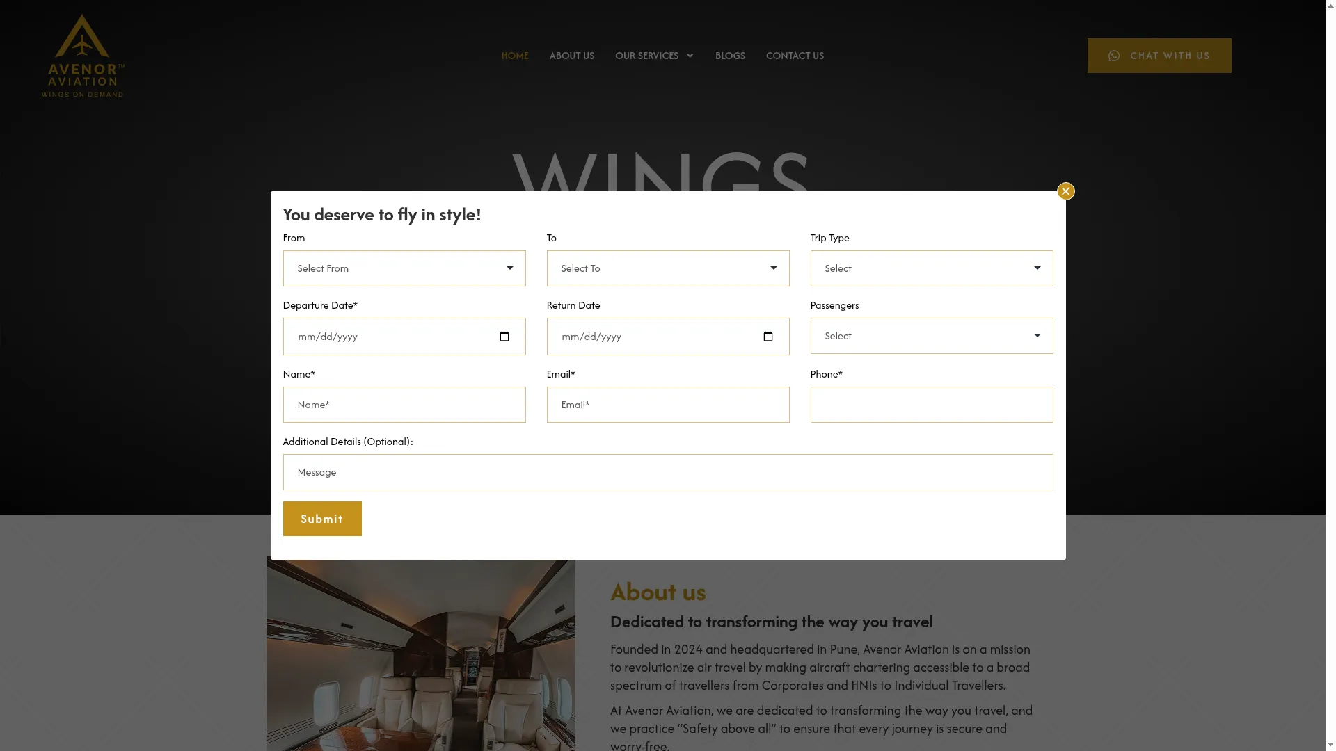 Avenoraviation.com