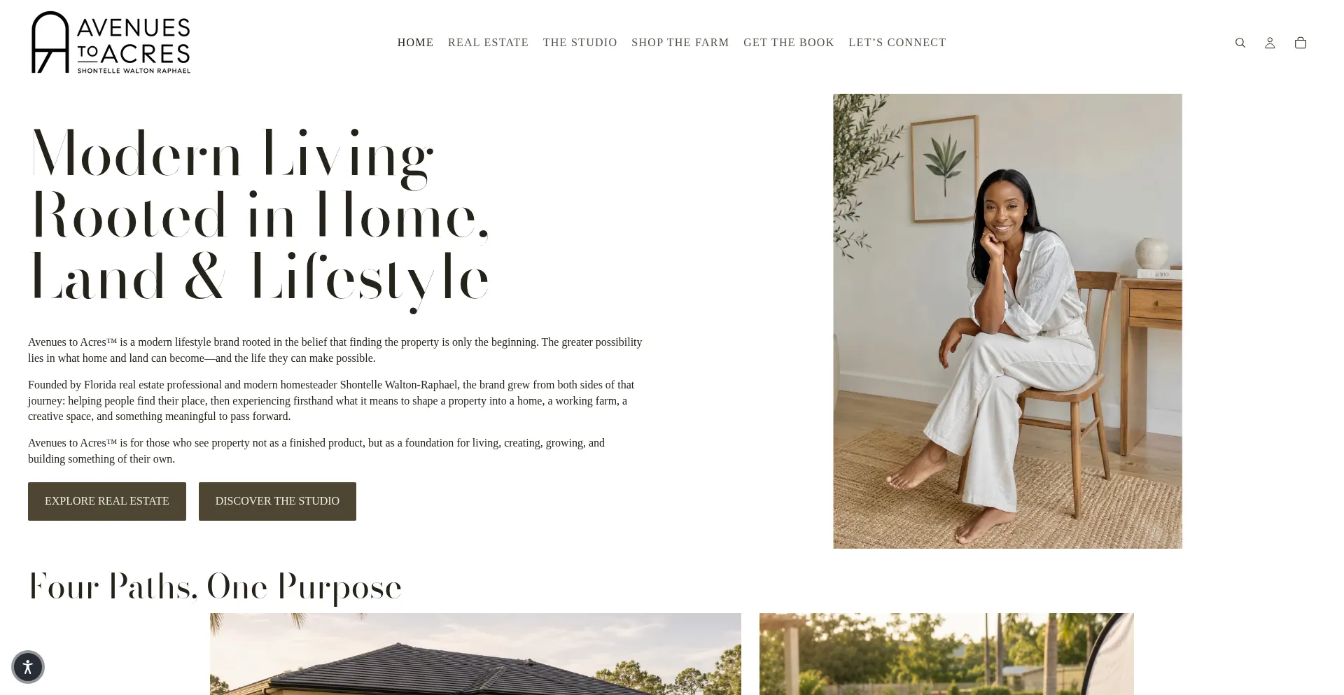 Avenuestoacres.com